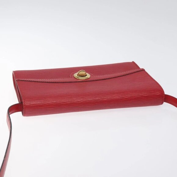 LOUIS VUITTON Epi Pochette Arche Shoulder Bag Red - Picture 6 of 16